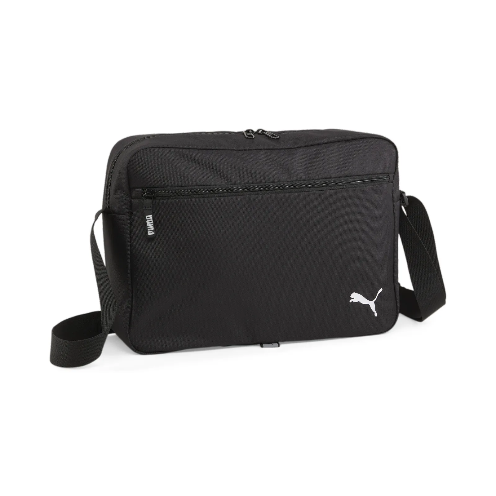 TEAM Messenger Bag · PUMA Black