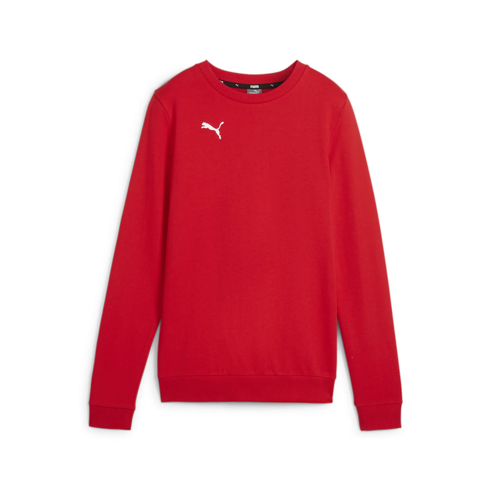 teamGOAL Casuals Crew Neck Sweat Wmn · PUMA Red-PUMA White