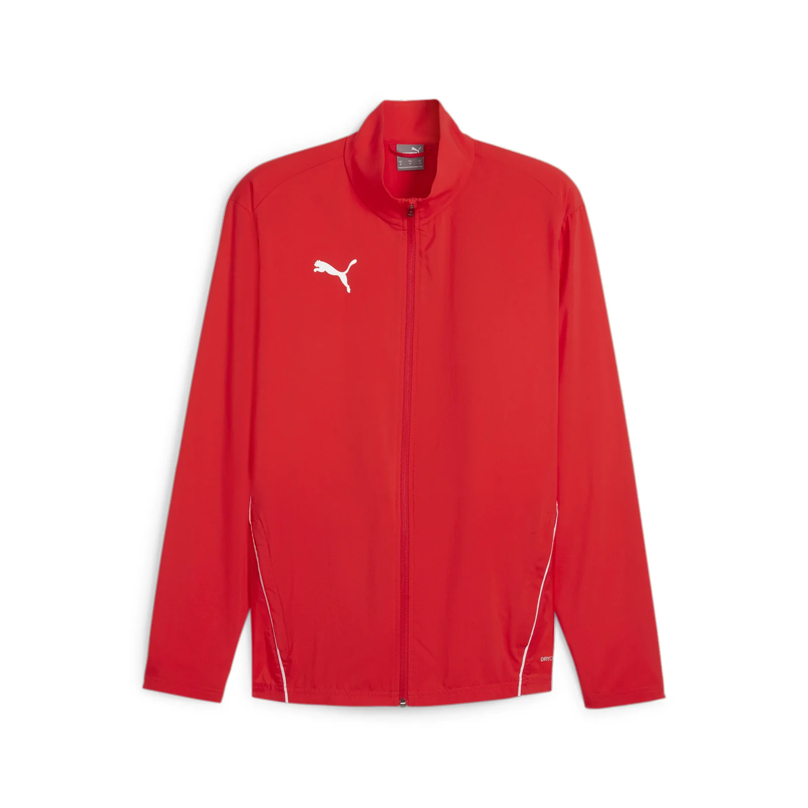 teamGOAL Sideline Jacket · PUMA Red-PUMA White