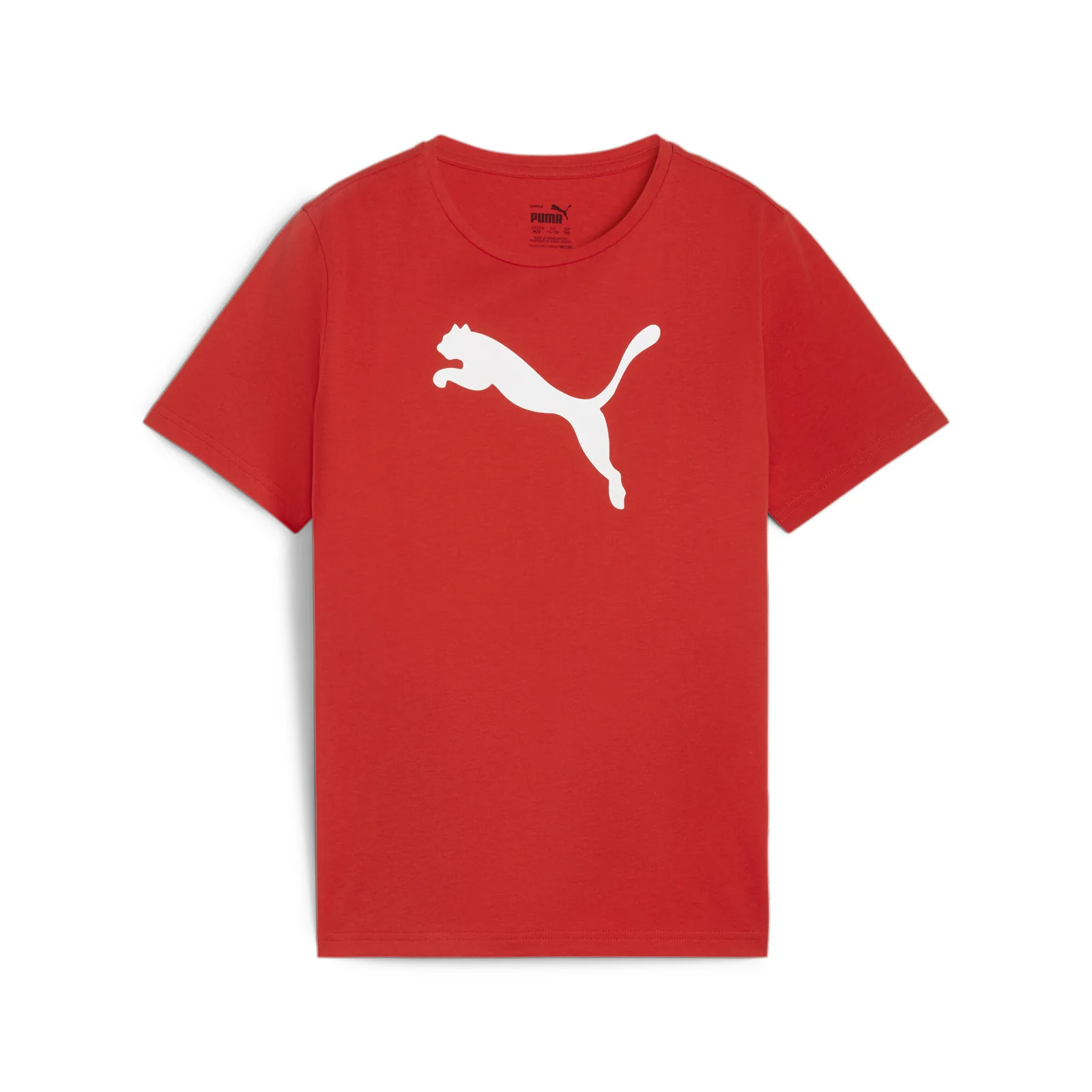 teamRISE Logo Jersey Cotton Jr · PUMA Red-PUMA White