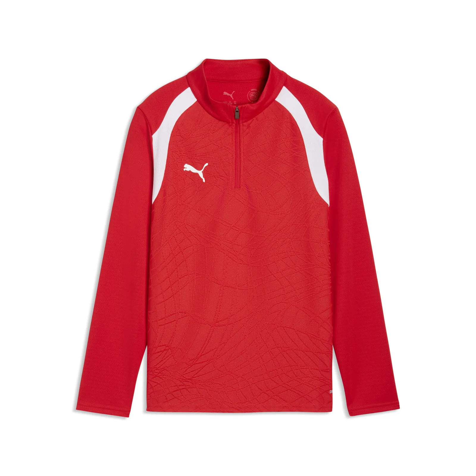 teamFINAL26 Training 1/4 Zip Top Jr · PUMA Red-PUMA White-PUMA White