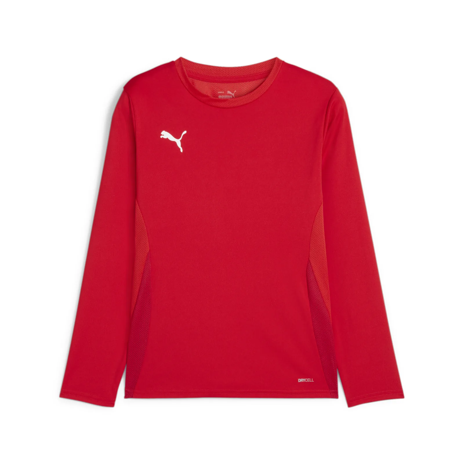 teamGOAL LS Jersey Jr · PUMA Red-PUMA White-Fast Red