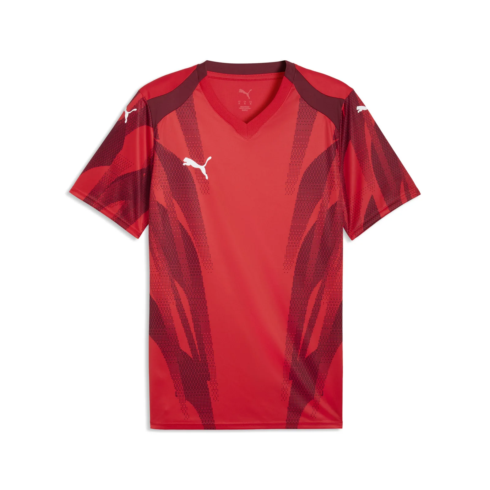 teamFINAL Graphic+ Jersey · PUMA Red-PUMA White-Team Regal Red