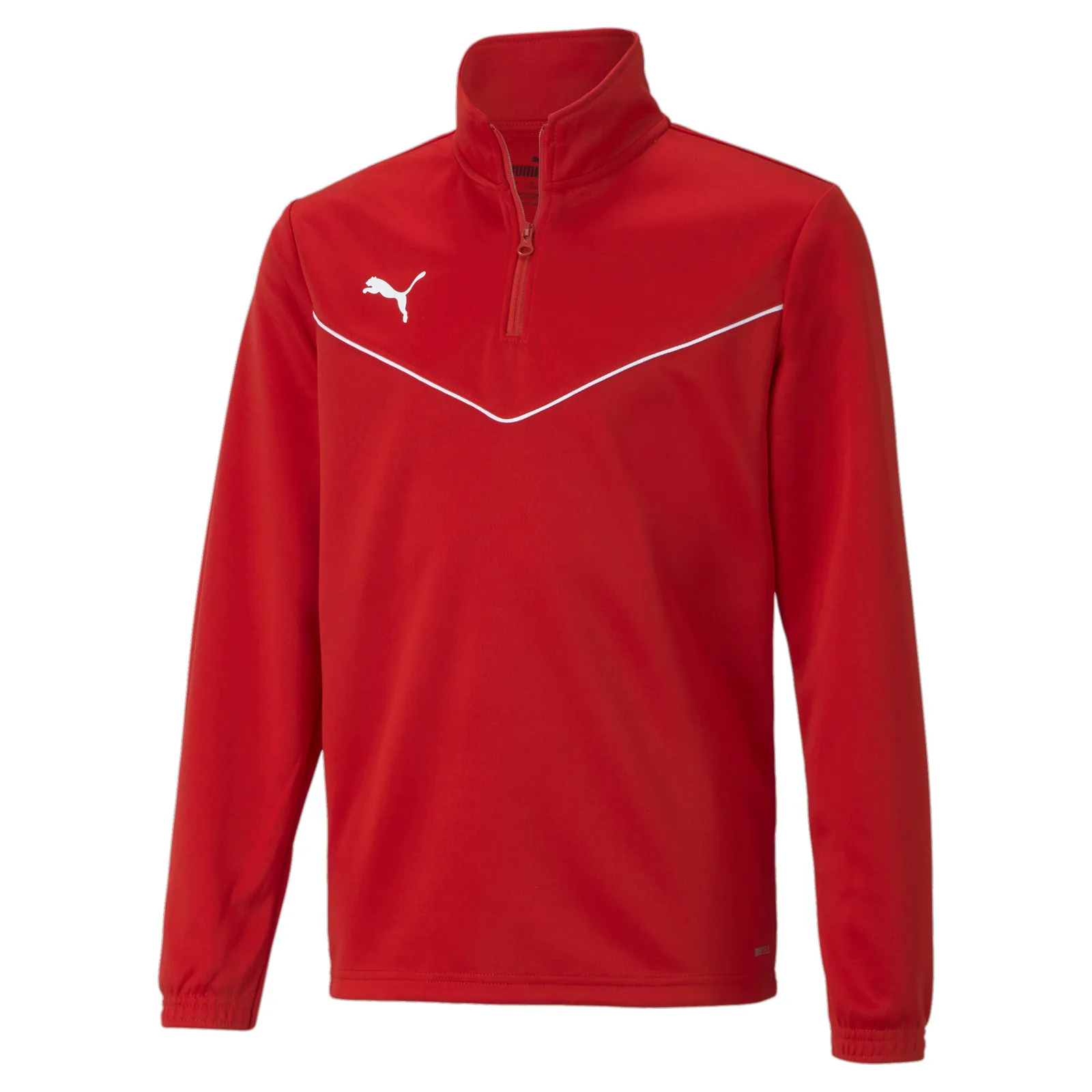 teamRISE 1/4 Zip Top Jr · Puma Red-Puma White