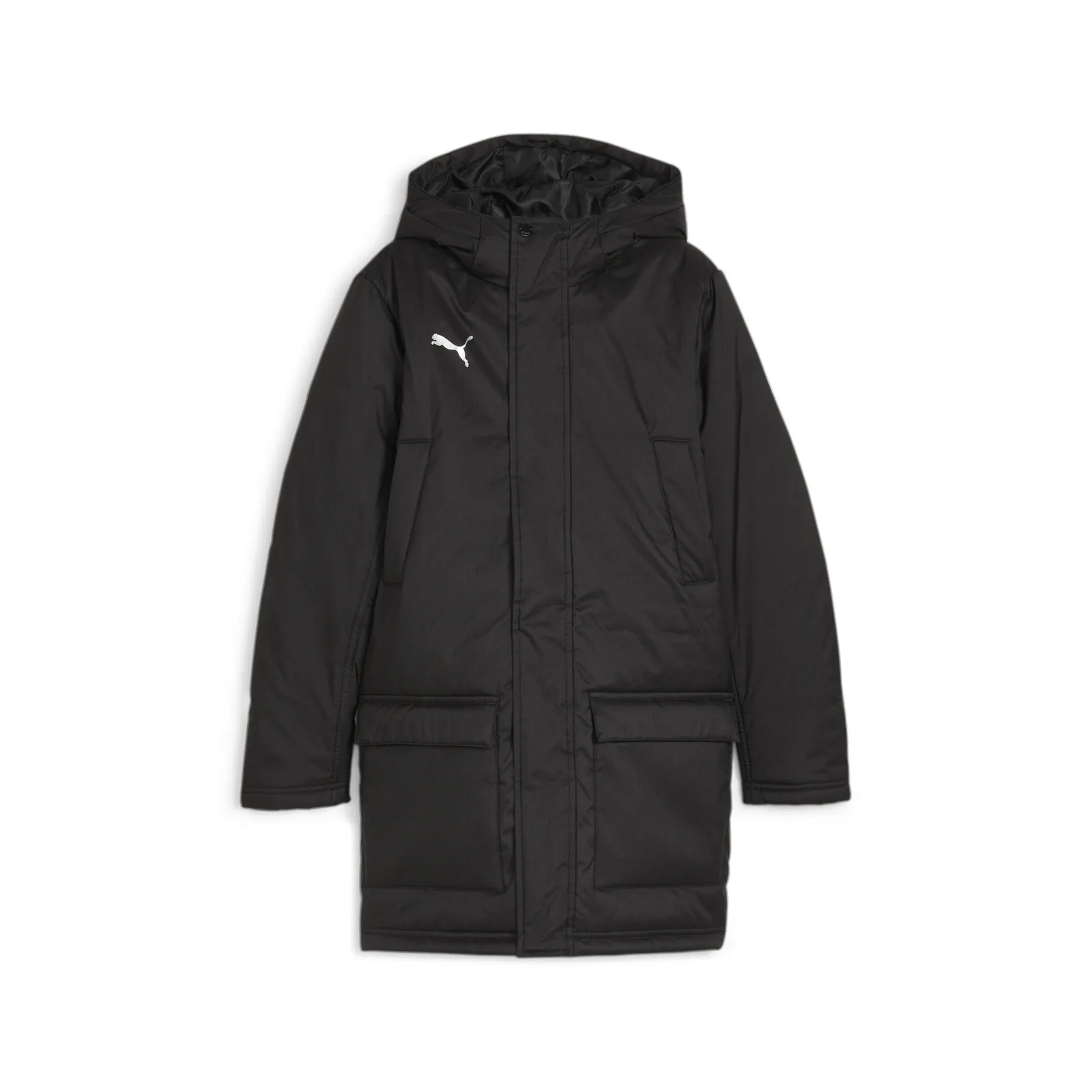 teamFINAL Winter Jacket Jr · PUMA Black-PUMA Silver