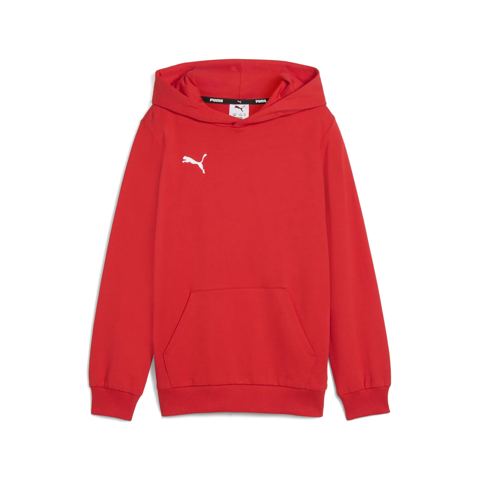 teamGOAL Casuals Hoody Jr · PUMA Red-PUMA White