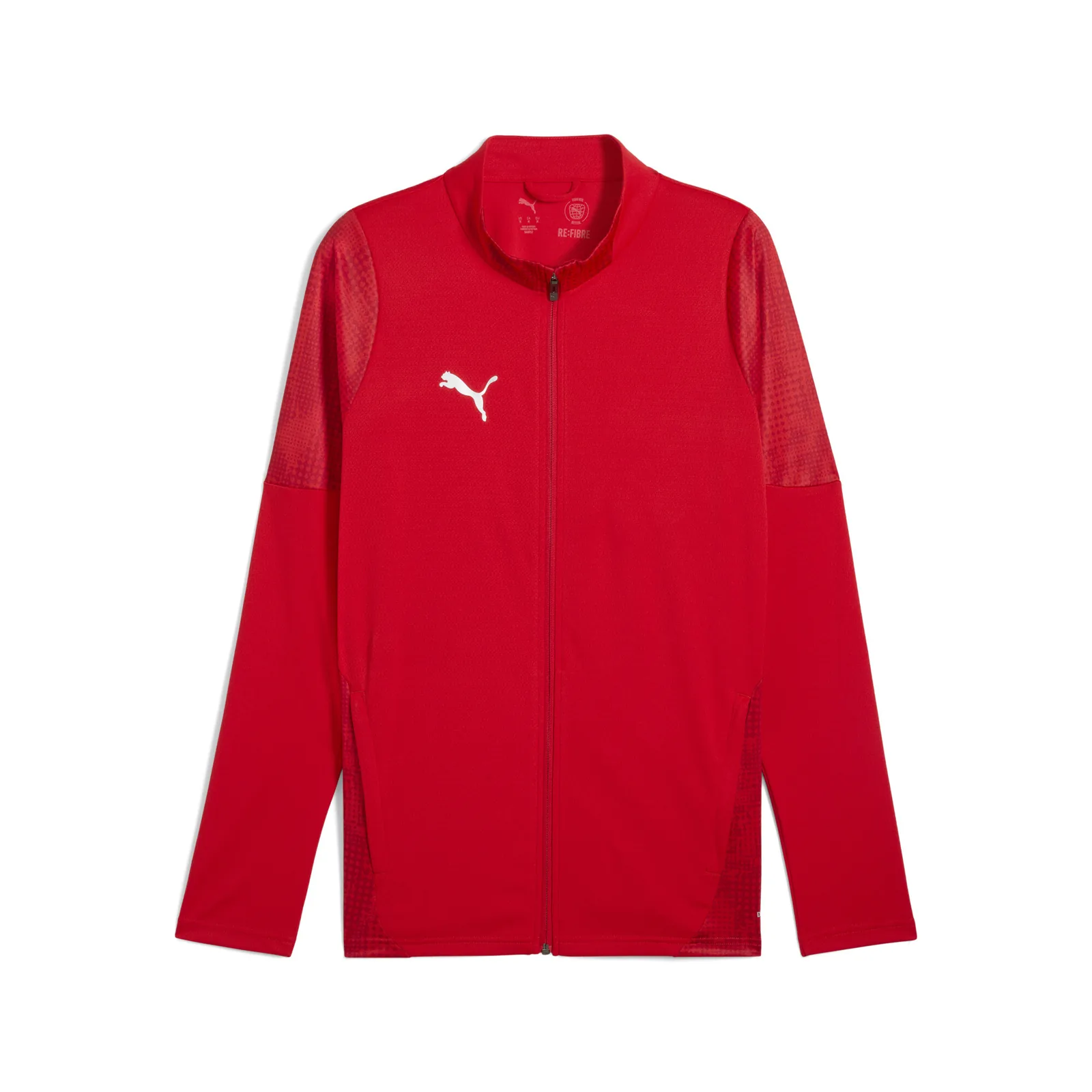 teamCUP Training Jacket · PUMA Red-PUMA Silver-Dark Cherry