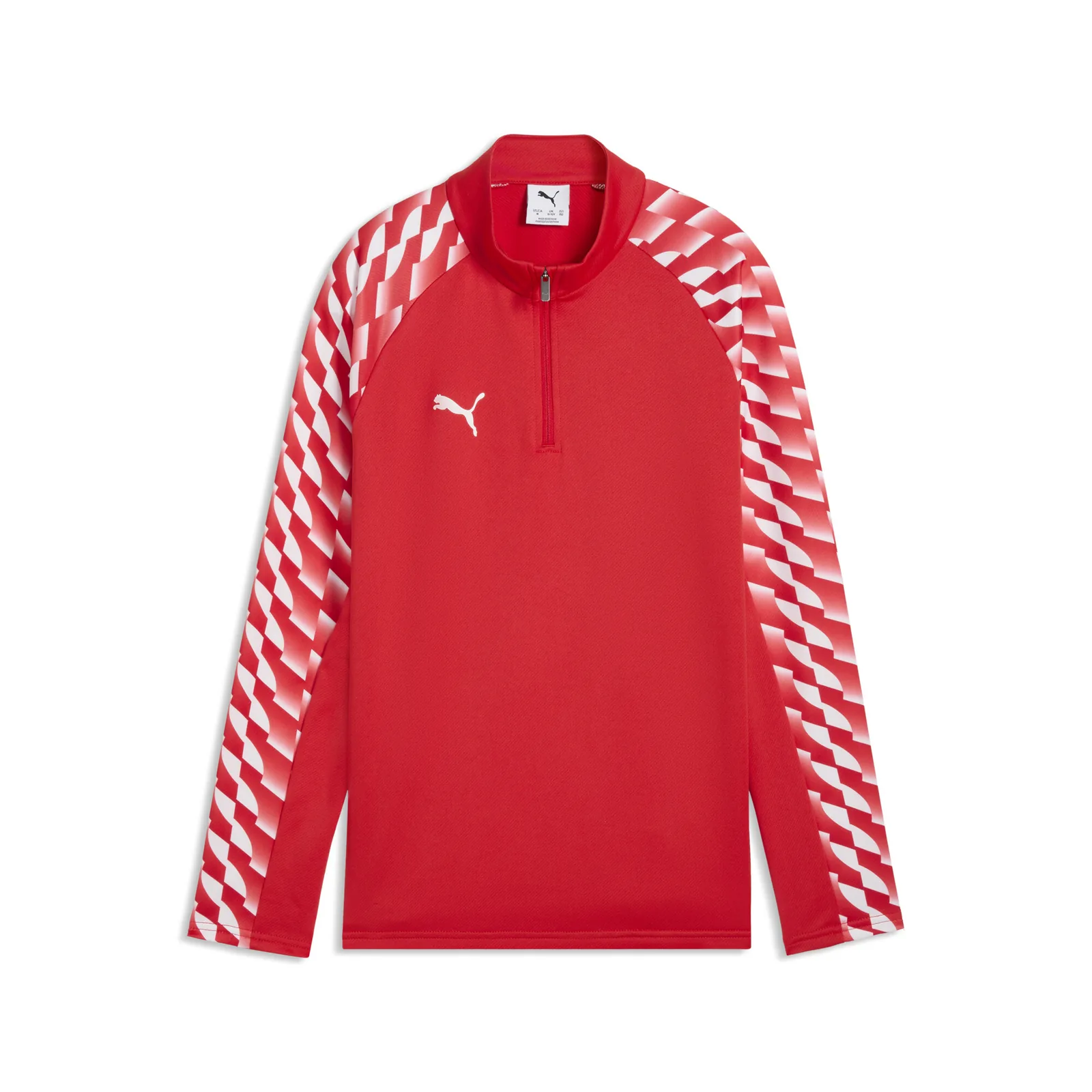 teamLIGA26 Training 1/4 Zip Top Jr · PUMA Red-PUMA White-PUMA Red