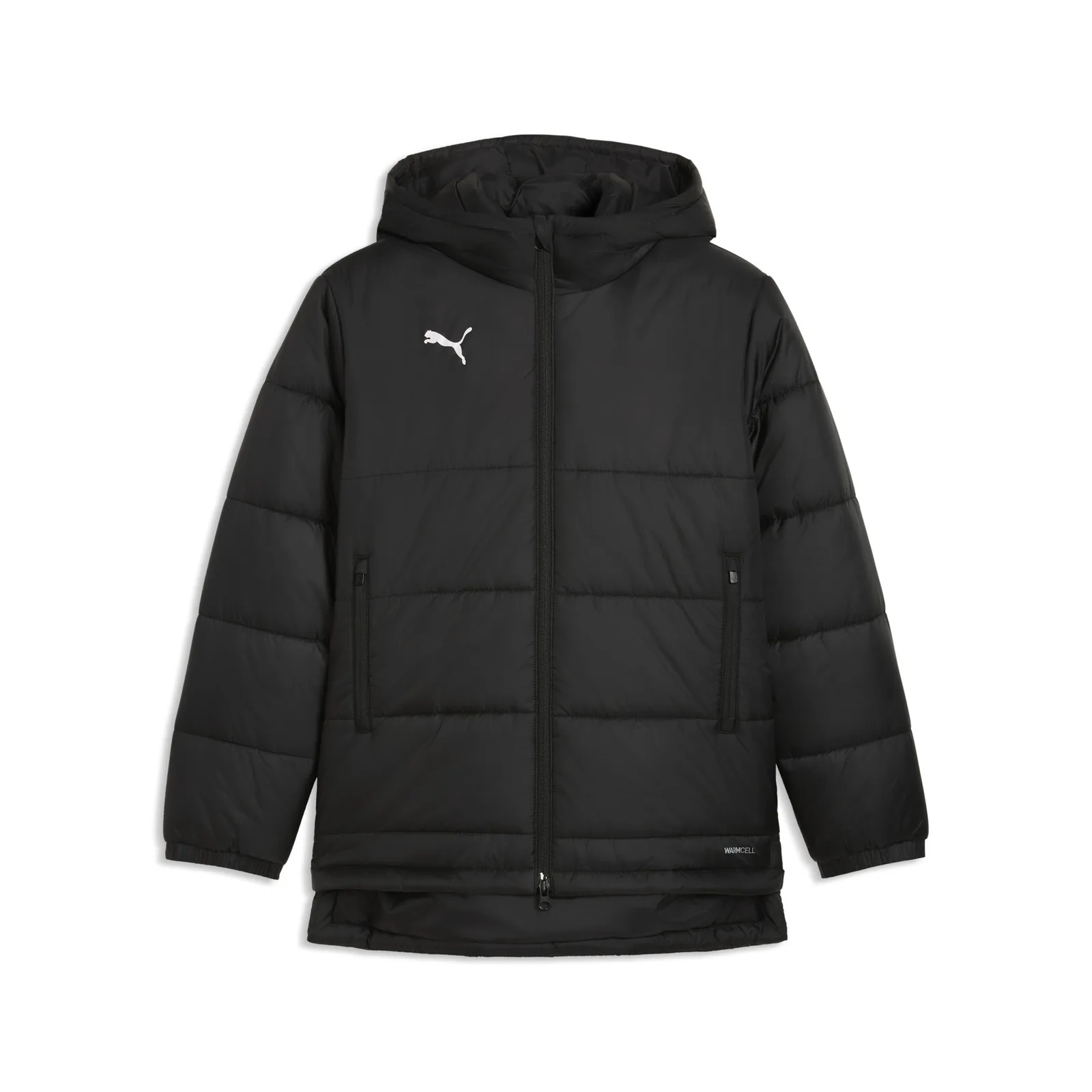 teamADDITIONS Bench Jacket Jr · PUMA Black-PUMA White