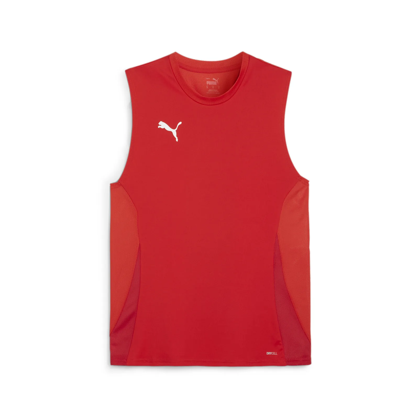 teamGOAL Sleeveless Jersey · PUMA Red-PUMA White-Fast Red