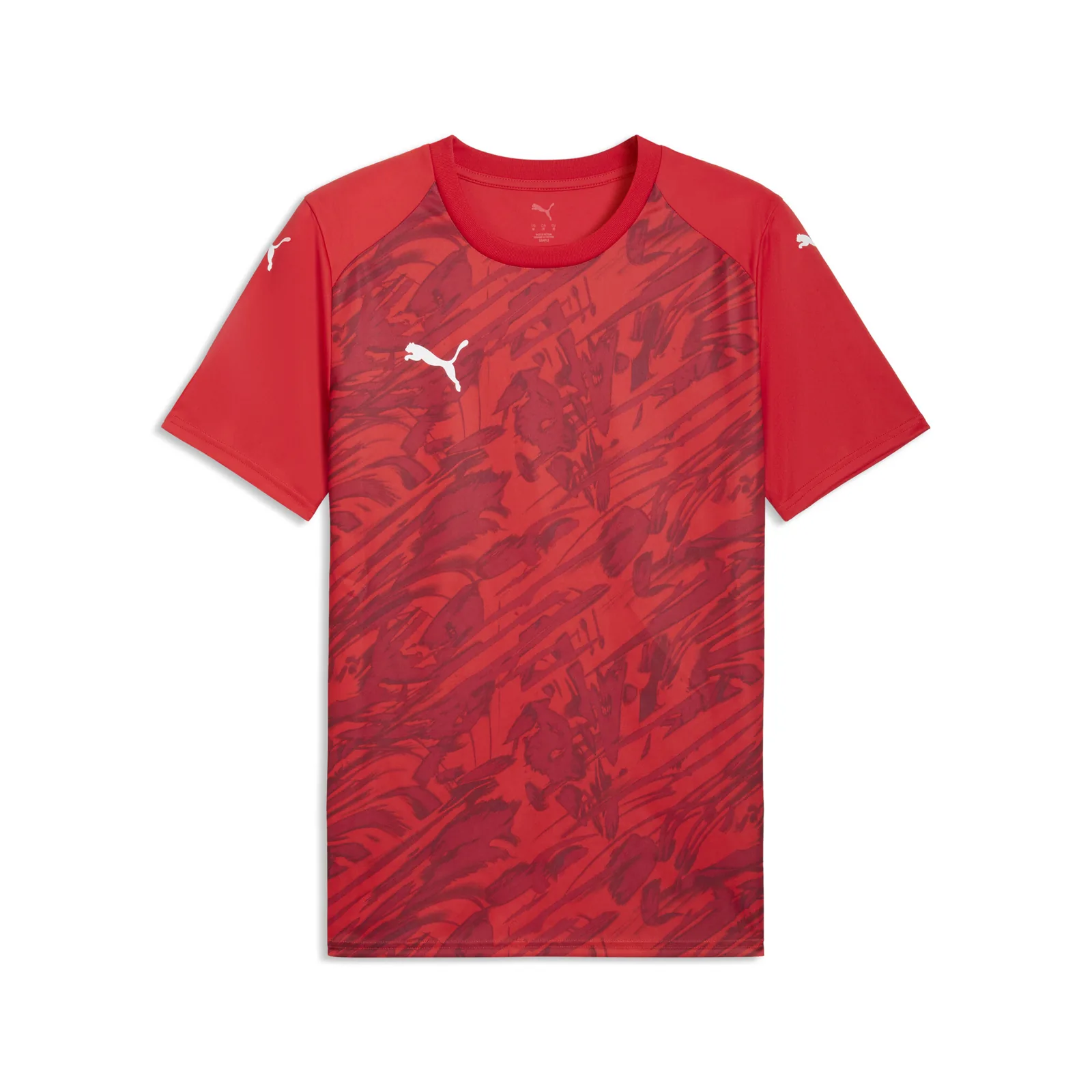 teamFINAL Graphic Jersey · PUMA Red-PUMA White-Dark Cherry